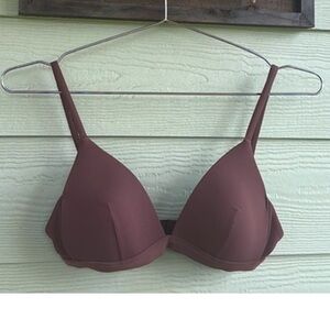 NWT Lululemon Water Side Swim Top Size 4 C cup Dark Oxide